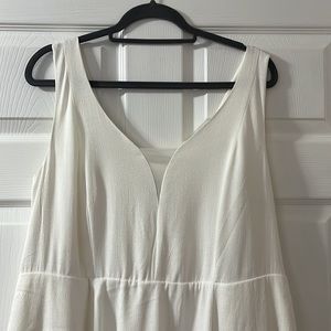 Beautiful off white wedding gown, rehearsal or formal dress. Never worn!